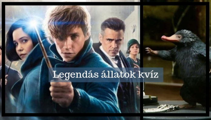 Legendás állatok és megfigyelésük kvíz