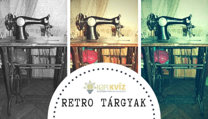 Régi retro tárgyak