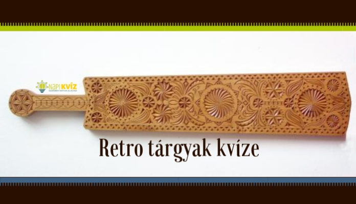 Régi retro tárgyak