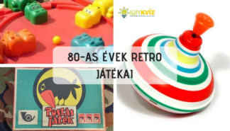 Retró játékok a 80-as évekből