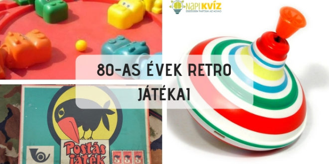 Retró játékok a 80-as évekből